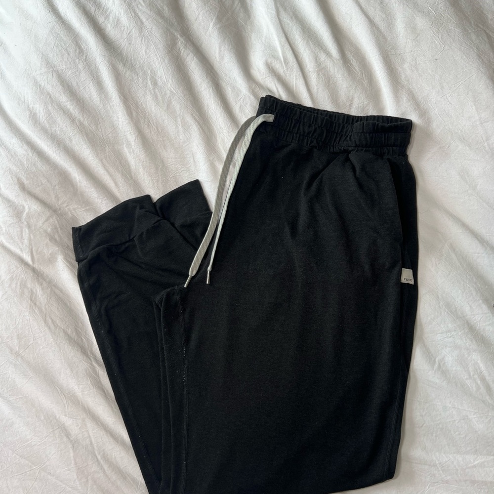 Black Jogger Pants with Drawstring